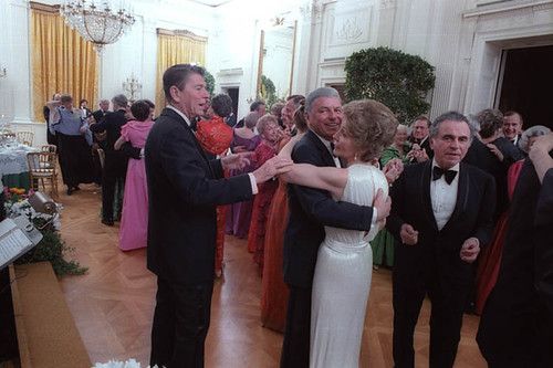 Reagans Sinatra Whitehouse Dance