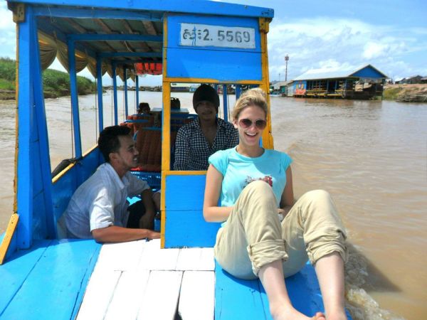 Cambodia Teaching by Polly Butler