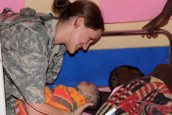 Army Reserve Nurse Delivers Baby in Rural Uganda - United States Army Africa - Natural Fire 10 - AFRICOM