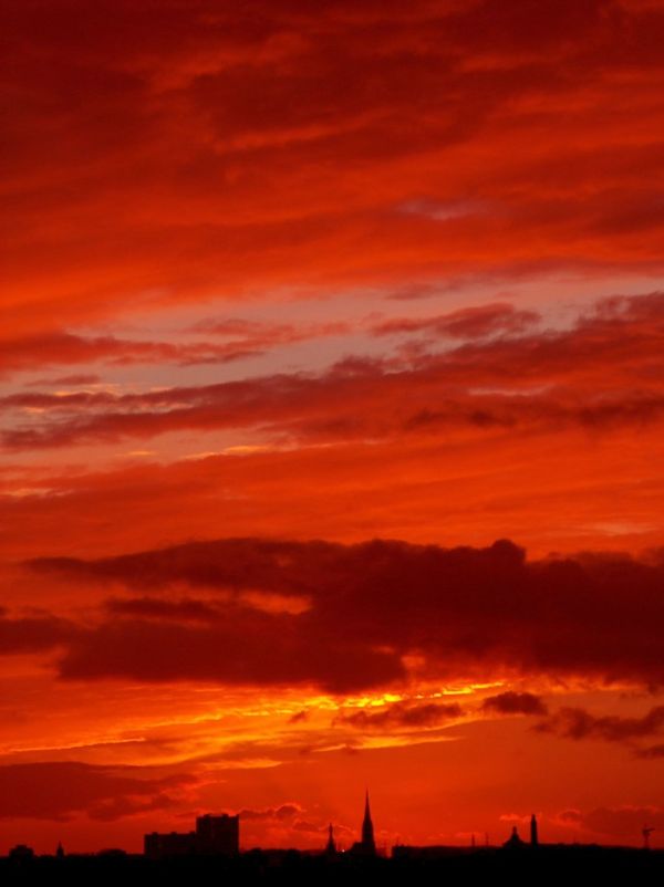 Sanguine sunset