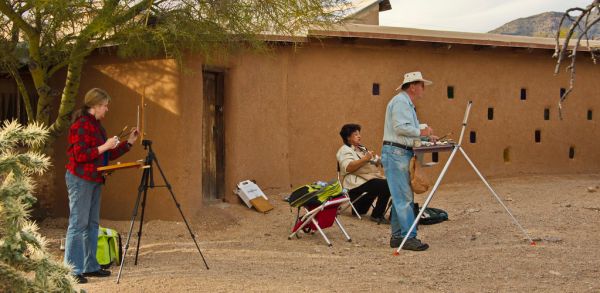 TPAPS Paint Out at DeGrazia Gallery 13