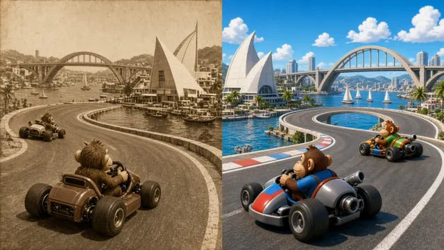 A harbor track